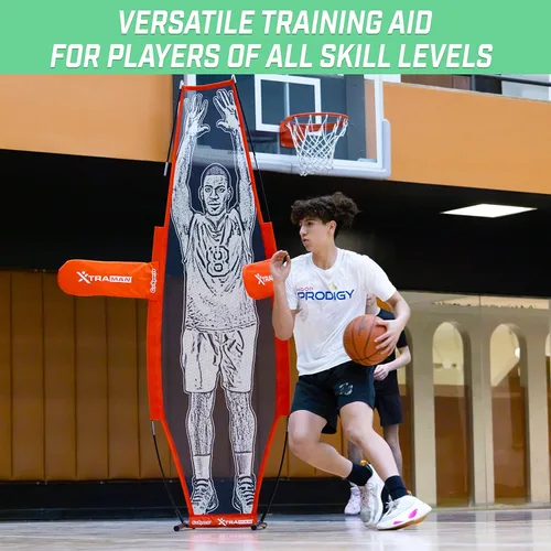 Miniatura 4 de GoSports XTRAMAN Maniquí de Entrenamiento para Defensa de Baloncesto Dummy
