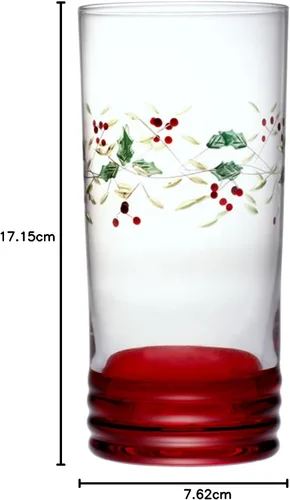 Miniatura 5 de Pfaltzgraff Winterberry - Vasos enfriadores (20 onzas, juego de 4)