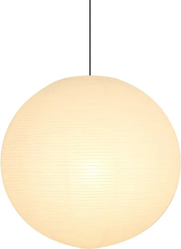 Pantalla redonda blanca de papel de 22 x 22 pulgadas, pantalla colgante de linternas de papel grandes, diseño plegable chino para sala de estar,