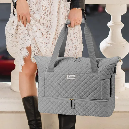 Miniatura 7 de Bolsos Weekender para mujer, Gris