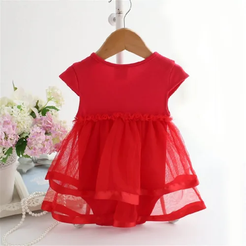 Miniatura 3 de Niyage Conjunto de ropa de bebé para niñas conjunto de mameluco de tutú para bebé trajes de fiesta