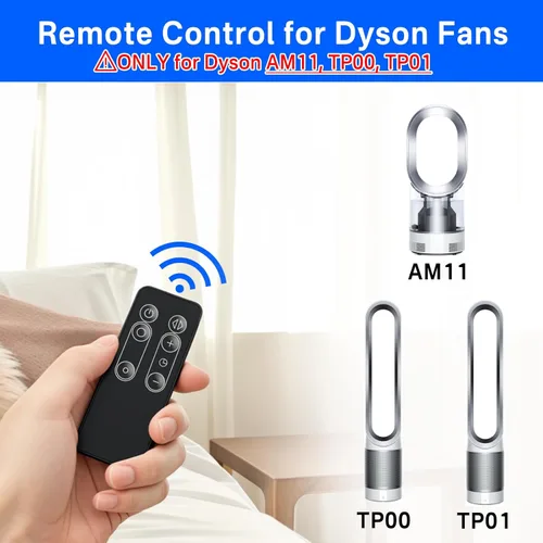 Miniatura 2 de Reemplazo de control remoto compatible con Dyson AM11 TP00 TP01 Purificadores Pure Cool Ventilador con soporte remoto - 965824-06 965824-07 Remotos