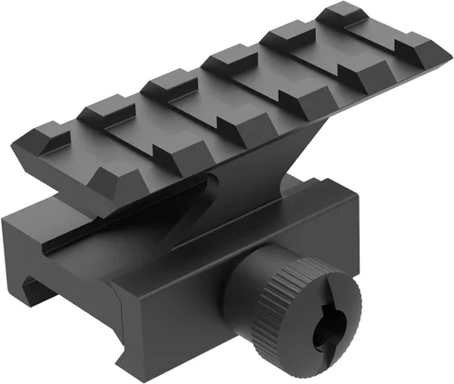 Miniatura 9 de Optics Riser Picatinny Rail Riser for Optic or Red Dot Riser Mount 0.5"/0.83“/1" Height 2.1“ Length 5-Slot