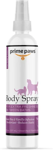 Spray corporal para perros y gatos – Colonia para gatos de larga duración y eliminador de olores – Perfume desodorante en aerosol para perros para