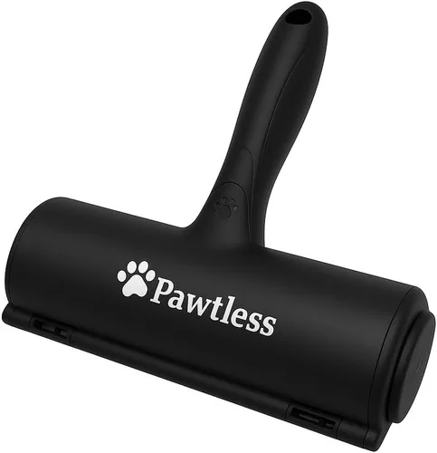 Miniatura 2 de Removedor de pelo de mascotas negro – Removedor de pelo reutilizable de perros y gatos para muebles, ropa, alfombras, interiores de coche, rodillo