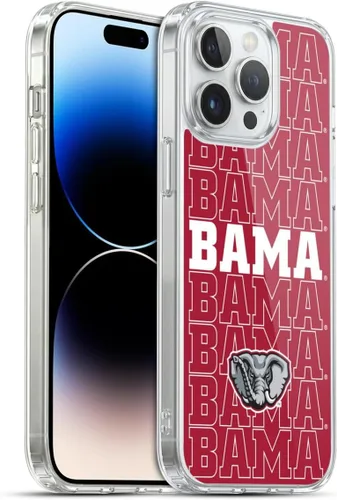 Miniatura 82 de Head Case Designs Funda de gel suave con licencia oficial de la Universidad de Alabama UA Collage compatible con Apple iPhone 13 Pro Max