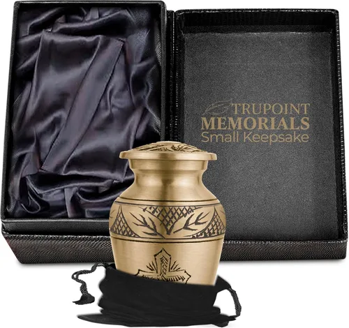 Miniatura 16 de Trupoint Memorials Urna Extra Grande para cenizas de adultos hombres o mujeres de hasta 330 libras - Urnas de cremación para cenizas humanas, urnas