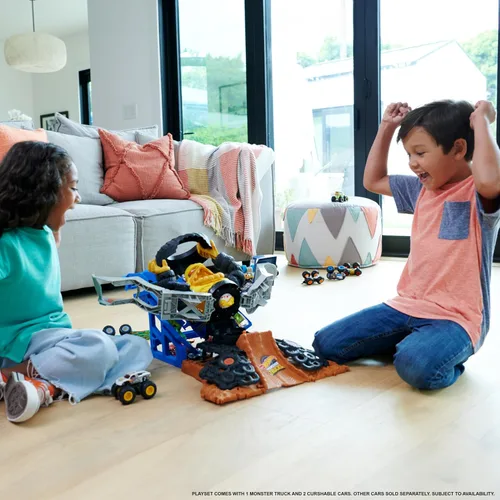 Miniatura 2 de Hot Wheels Monster Trucks Arena Smashers Mega-Wrex vs. Crushzilla Takedown