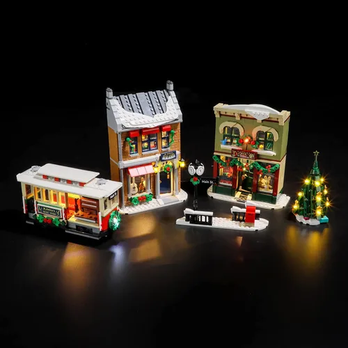 Miniatura 2 de LIGHTAILING Luz para Lego-10308 Christmas-High-Street - Kit de iluminación LED compatible con el modelo de bloques de construcción Lego - NO