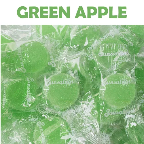 Miniatura 2 de Zombie Butts - Discos de gelatina con sabor a fruta de manzana verde, divertido y único regalo de broma de dulces de Halloween para cumpleaños