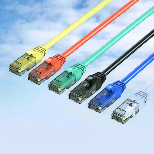 Miniatura 8 de Cables de conexión Cat6 de 4 pies (paquete de 6), cable Ethernet Cat 6, cable CCA de 24 AWG, red UTP, cable de Internet, compatible con PC, laptop