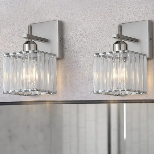 Miniatura 21 de Aplique de pared moderno negro, luminaria interior cableada de 1 luz con casquillo de cerámica E26 para dormitorio, pasillo, sala de estar