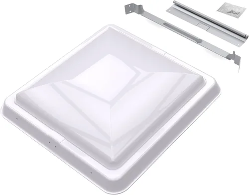14" Cubierta universal de ventilación para techo de vehículo recreativo, tapa de ventilación impermeable de repuesto para caravana, remolque o