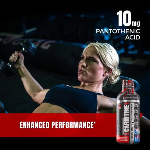 Miniatura 4 de PROSUPPS L-Carnitine 1500 inyecciones líquidas sin estimulantes para hombres y mujeres, bebida de entrenamiento energizante metabólico