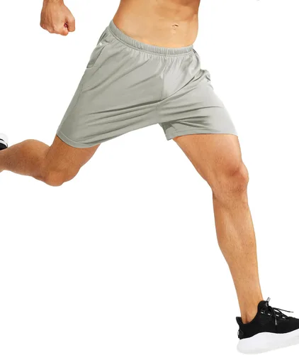 Miniatura 6 de MIER Men's 3''5'' Athletic Running Shorts with Liner Quick Dry Active Lightweight Gym Sports Workout Shorts for Men
