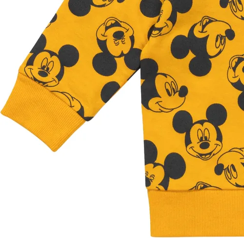 Miniatura 6 de Disney Mickey Mouse Winnie the Pooh Lion King Toy Story Jack Skellington - Sudadera y pantalones cortos de felpa francesa para recién nacidos a