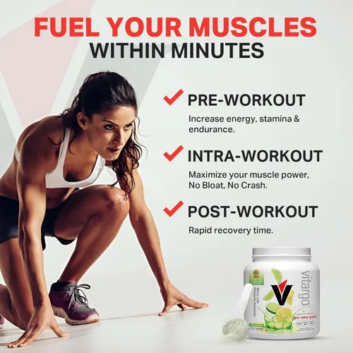Miniatura 4 de Vitargo Polvo de carbohidratos Alimenta glucógeno muscular 2 veces más rápido 1 libra de limón y lima antes del entrenamiento y polvo