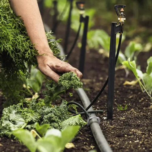 Miniatura 7 de Paquete de 300 estacas de jardín de 4 pulgadas, grapas de jardín galvanizadas resistentes para vallas, césped, barreras de malezas y telas