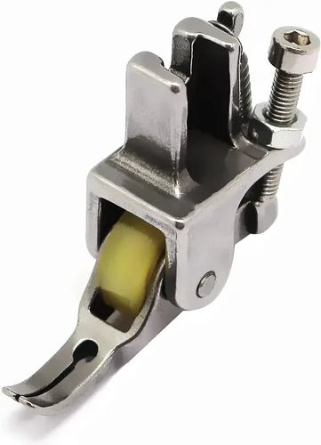 Miniatura 7 de Prensatelas de engranaje de hierro ajustable P363 Roller Zipper Presser Foot para máquina de coser Juki Brother Single Needle Lockstitch Máquina Pie