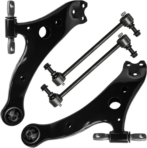 Miniatura 95 de Detroit Axle - Kit de 4 brazos de control delanteros para Ford Mustang 05-10, 2 brazos de control inferiores, 2 puntales 2005 2006 2007 2008 2009