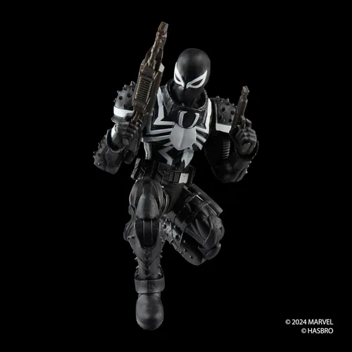 Miniatura 6 de Serie Marvel Legends Agente Venom (Flash Thompson), Figura de acción coleccionable de cómics retro a escala de 6 pulgadas
