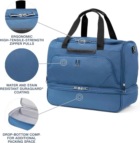 Miniatura 12 de Travelpro Maxlite 5 - Bolsa de viaje ligera para viajes nocturnos, con compartimento inferior caído, bolsa de viaje