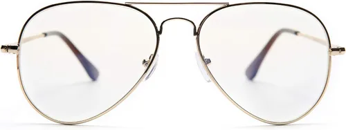 Miniatura 5 de Paquete de 2 lentes de lectura con bloqueo de luz azul, estilo aviador, anti rayos azules y UV, para hombres y mujeres