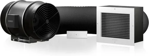 Miniatura 9 de AC Infinity CLOUDWAY - Ventilador EC S12 para toda la casa, 1600 CFM con control remoto de ventilador inalámbrico de 10 velocidades, ventilación