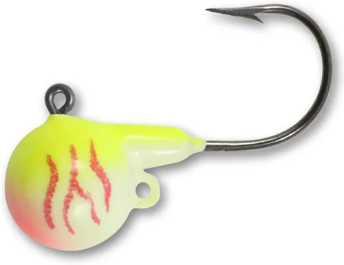 Miniatura 6 de Northland - Jig de cebo vivo para aparejos de pesca, bolas de fuego para Walleye, Sauger y Perch, varios tamaños