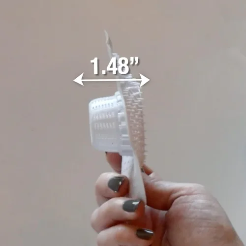 Miniatura 6 de Danco 10306, Protector de Tina para Pelo y Filtro, Prevención de Obstrucciones de Drenaje de Pelo, Serpiente de Drenaje, Trampa y Taladro