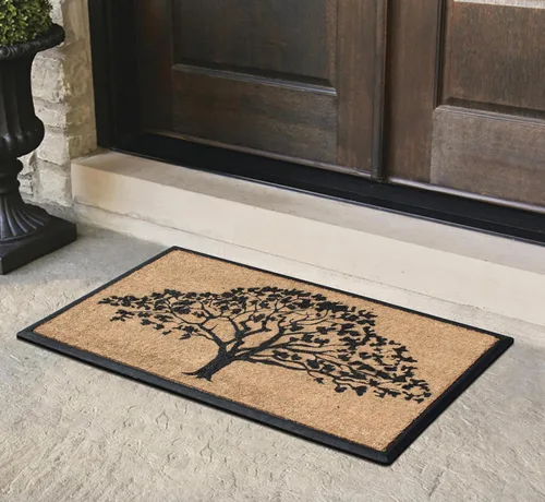 Miniatura 154 de A1HC Tapete para Puerta de Fibra de Coco Natural y Caucho, 30"x48" – Grueso, Duradero, Resistente, Anti-Desprendimiento, Resistente a