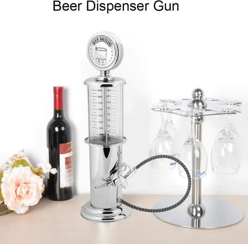 Miniatura 6 de Mini dispensador de alcohol de 1000 cc, dispensador de cerveza de una sola pistola, bomba de fiesta de barril para jugo de cerveza, bomba de picnic