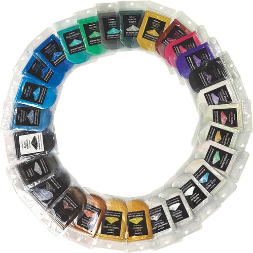 Miniatura 3 de Polvo de Mica PolyColor para Kits de Resina Epoxi 15 gramos, Polvo de Tinte de Pigmento Efectos Metálicos Tierra Azul para Resina de Fundición, Azul