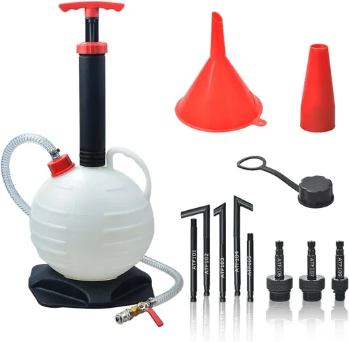 Bomba de fluido de transmisión de 6 litros; bomba de transferencia de fluido; bomba de aceite manual; herramienta de sistema de llenado de aceite