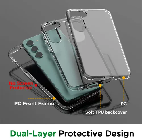 Miniatura 3 de AICase Funda para Galaxy S23 Funda Transparente (6.1"), Protección contra Caídas de Servicio Pesado Cuerpo Completo Resistente a Prueba de Golpes/A