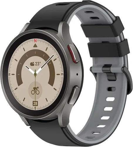 Miniatura 27 de VeveXiao Correa deportiva compatible con Samsung Galaxy Watch 5 Pro de 1.772 pulgadas/Watch 4 Classic 1.654 pulgadas/1.811 pulgadas, sin huecos