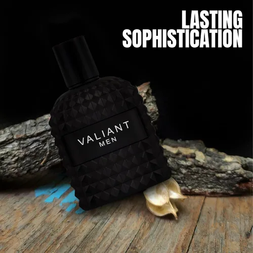 Miniatura 3 de AFLUXE Colonia para Hombre Valiant Original en Spray Natural Eau De Toilette, Perfume de Fragancia Duradera para Hombre Elegante Botella - Gran