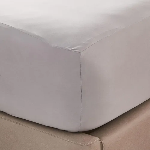 Miniatura 5 de Juego de sábanas tamaño matrimonial de lujo con 2 fundas de almohada, tela ultrasuave, refrescante y transpirable, sábanas grises, juego de 4 piezas