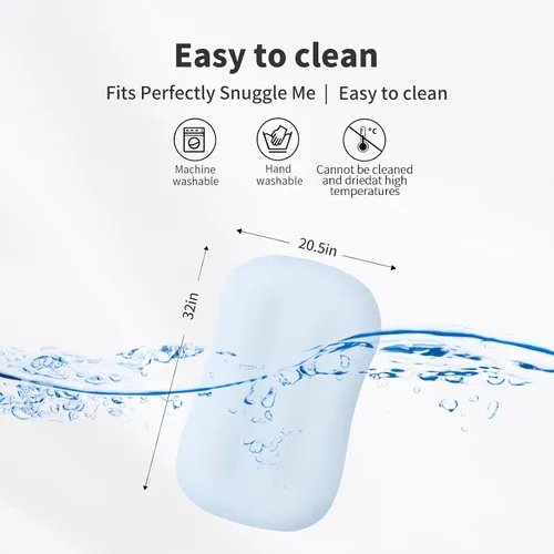 Miniatura 6 de Pucmaoci Fundas impermeables orgánicas para tumbonas de bebé 100% algodón orgánico Funda extraíble con forro impermeable Lavable a máquina