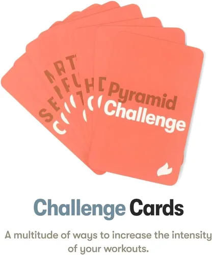 Miniatura 5 de Tarjetas de ejercicio con mancuernas Elevate: Baraja de cartas de la serie de entrenamiento en casa - Sistema integral de fitness para el hogar