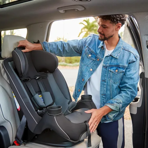 Miniatura 12 de Safety 1st Grow and Go Asiento convertible todo en uno delgado, orientado hacia atrás, de 5 a 40 libras, orientado hacia adelante (30–65 libras)