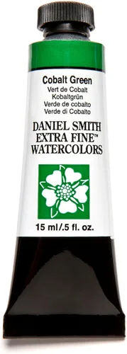 Miniatura 51 de DANIEL SMITH 284600029, tubo de pintura acuarela extrafina de turquesa cobalto de 15 ml, 0.5 fl oz (paquete de 1)
