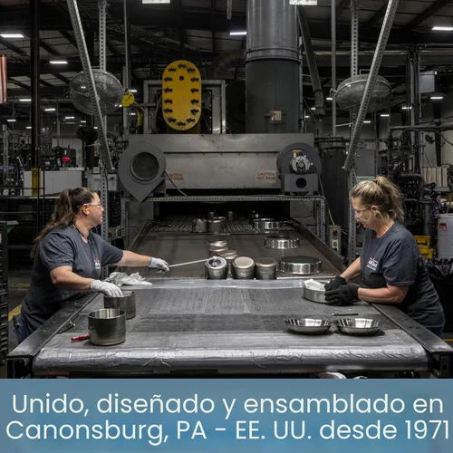 Miniatura 8 de All-Clad D3 - Juego de utensilios de cocina de acero inoxidable de 3 capas, 10 piezas, inducción, apto para horno y parrilla 600F, juego de cocina