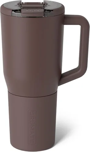 Miniatura 9 de BrüMate Müv – Taza de café térmica de 25 onzas, 100% a prueba de fugas, con asa y tapa, taza de café de acero inoxidable para viaje, taza de café