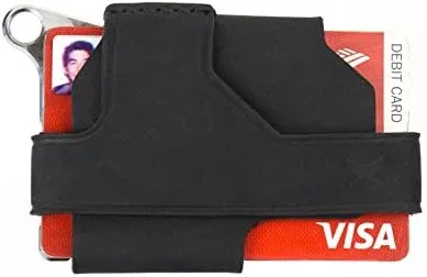 Miniatura 5 de Billetera con contorno Trayvax (natural), S, Negro (Stealth Black)
