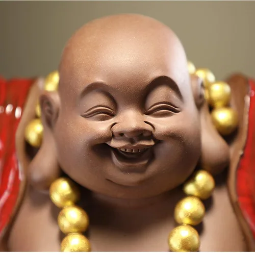 Miniatura 8 de NYKK, estatua china feng Shui, escultura creativa, mobiliario de oficina, maitreya, buda, sala de estudio, porche, cerámica, joyas, muebles