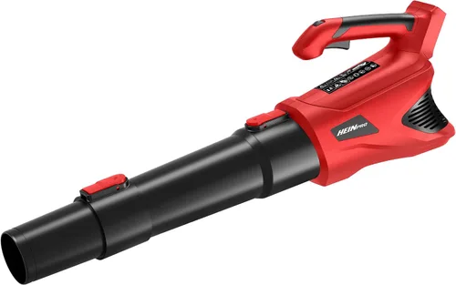 HEINPRO Soplador de hojas inalámbrico de hasta 500 CFM compatible con batería Milwaukee M18 (solo herramienta), soplador de hojas eléctrico