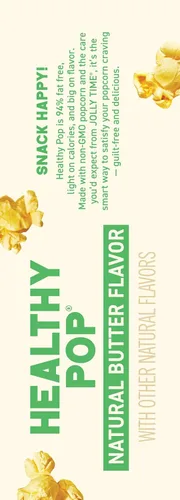 Miniatura 4 de Jolly Time Healthy Pop Buttery - Palomitas de maíz para microondas, bajas en grasa, sin gluten, sin OMG, bolsa para compartir de 3 onzas, 3 bolsas