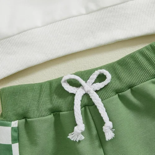 Miniatura 68 de BemeyourBBs Conjunto divertido de sudadera y pantalones de manga larga con letras divertidas para bebé niño y niño