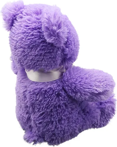 Miniatura 2 de Anico Oso de peluche morado de 8 pulgadas, oso pequeño de felpa morada, lindo oso de peluche para regalos y mucho más